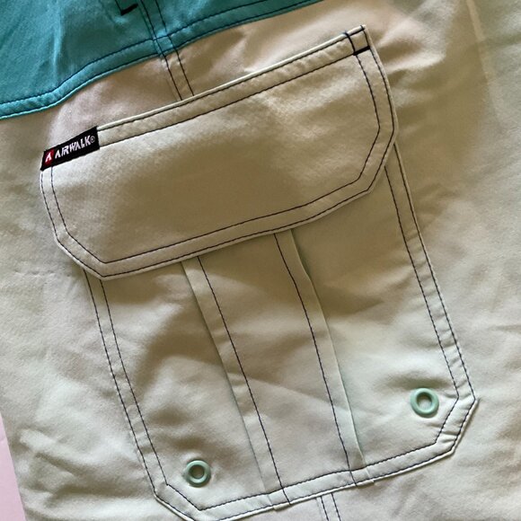 AIRWALK Men's Long Stretch Swim Trunks NWT Size M - Picture 3 of 5